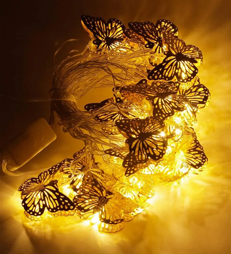 20LED Fancy Butterfly Fairy String Lights for Decoration Outdoor Indoor Decorative Lighting for Garden 1