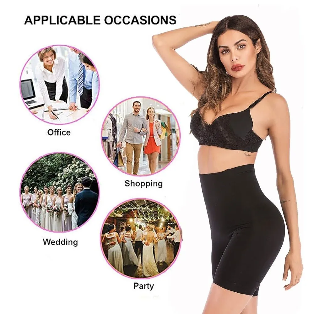 Women Body Shaper Tummy Control Shorts Slimming Underwear High Waist Shaping Panties Thigh Slimmer Safety Short Pants Shapewear 1