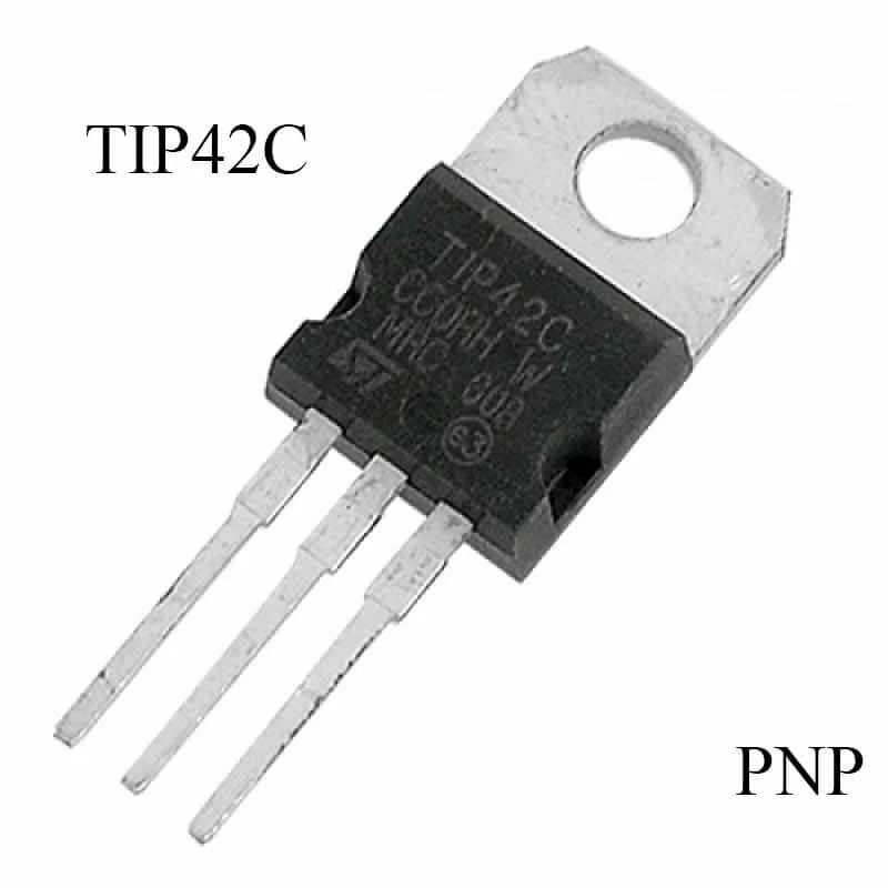 1 pcs A Class TIP42C TIP41 TIP-42 TIP 42 PNP Transistor 100V 6A 65W 3 Pin General Purpose PNP Transistor TO-220 Epitaxial Silicon Power Transistor Electrical Circuitry &amp; Parts 1
