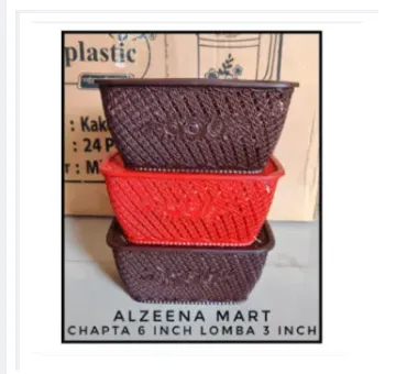 3pis Plastic Mini Busket 1