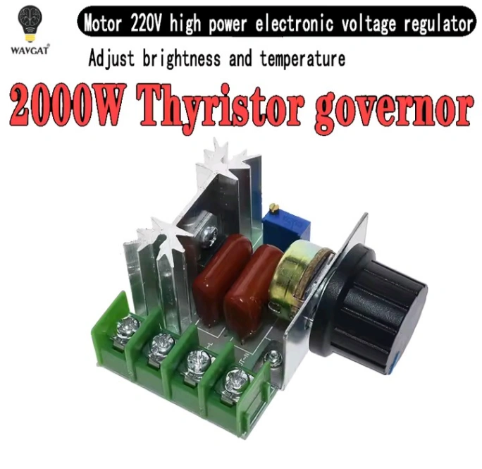 AC 250V 2000W SCR Voltage Regulator &amp; Motor Speed Controller 1 pcs 1