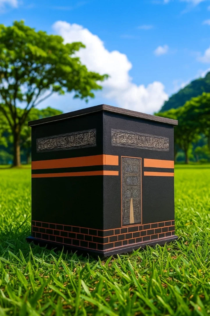 Umrah saving box big size 150000 tk add in this box.best quality long time use 1