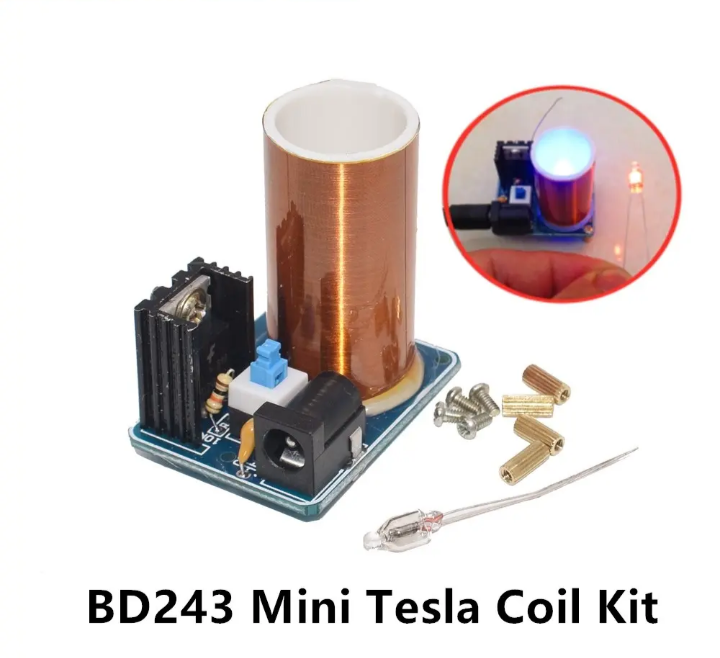 mini tesla coil diy kit 1 pcs 1