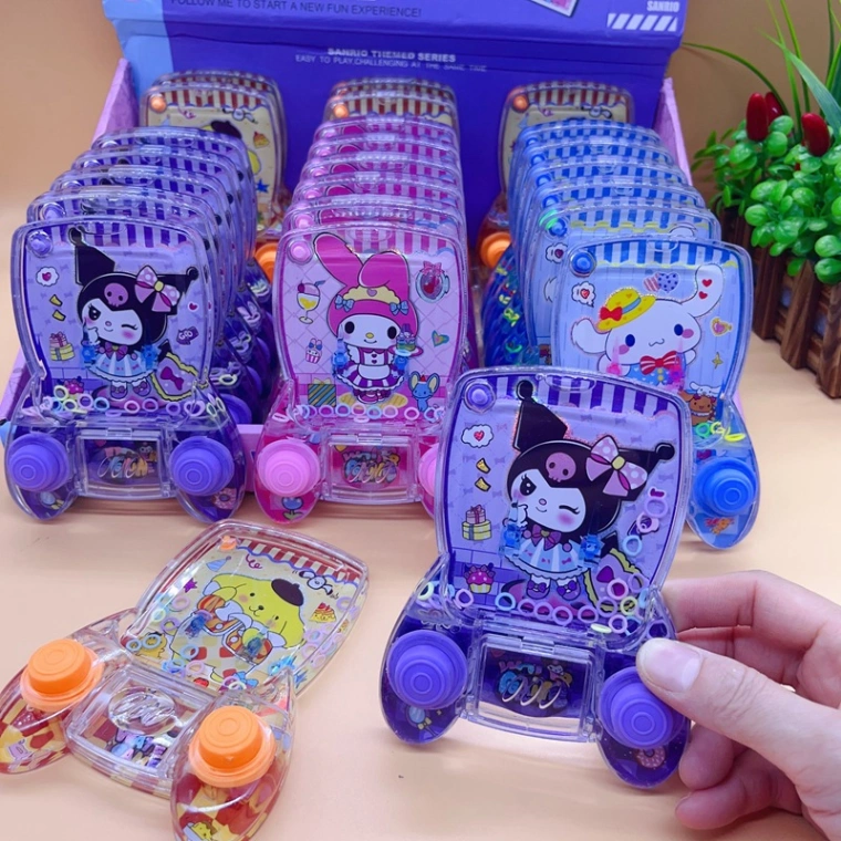 Imported Large Classic Water Ring Toss Handheld Machine Cartoon Water Ring Toss Handheld Game Mini Finger Water Ring Machine 1