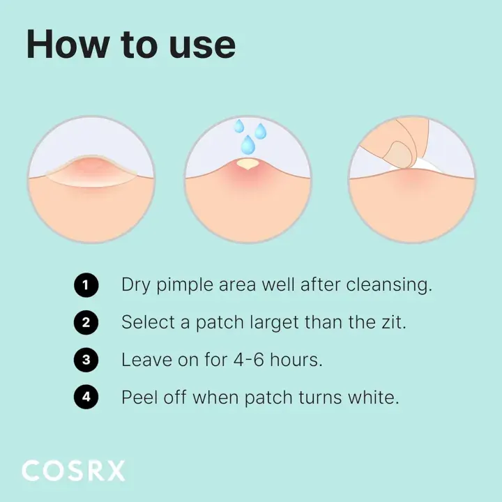 COSRX ACNE PIMPLE MASTER PATCH- 24 Patches(ব্রণ পিম্পল প্যাচ ত্বকে সমস্যাযুক্ত দাগের নিবিড় যত্ন প্রদান করে।) 1