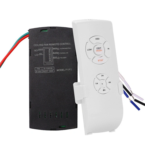 Ceiling Fan Lamp Remote Control Kit Adjusted Wind Speed Transmitter Receiver Universal 1Set Fan Remote Control 1