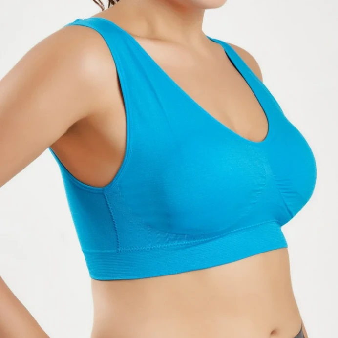 Joy Sports Bra for Women – Smooth and Comfortable Yoga Bra Without Pads 1