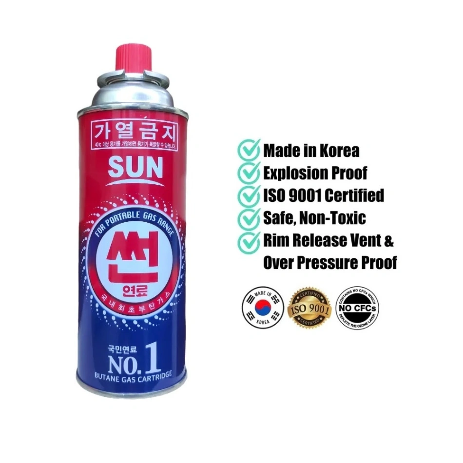 Sun Butane Gas Cartridge 220g  বুটেন গ্যাস কার্টিজ, 1