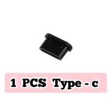 Charging Port USB Type-c Plug- Protection Waterproof Soft Silicone Type C USB Dust Plug Beige closet 1