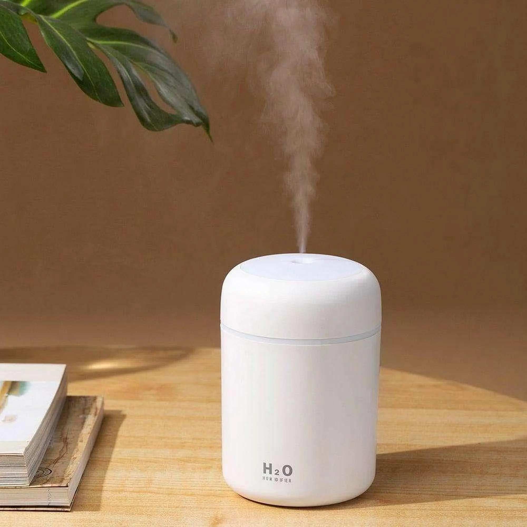 Usb Colorful Humidifier Mini Portable Useable In Car Home Cup Humidifier-300Ml - Humidifier 1