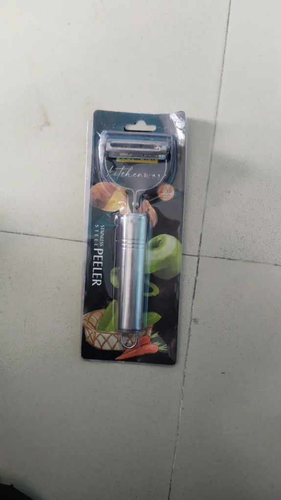 Stainless Steel Vegetable Peeler Double Blade for Fruit Vegetable skin remover Cutter big size Steel body Multi-function 1