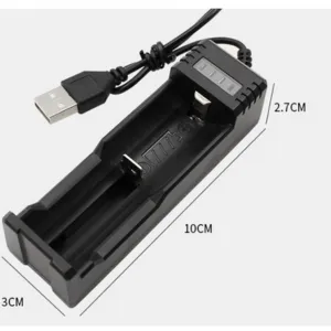Multifunctional lithium battery charger 3.7V & 4.2v single charge 16340 14500 18650 26650 universal 1