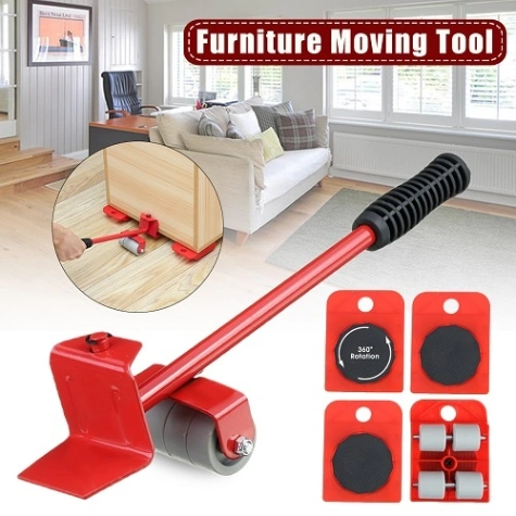 Furniture Easy Moving Tool Set, Heavy Furniture Moving & Lifting System, Maximum Load Weight 1