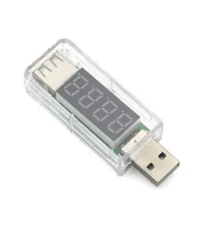 Direct USB charging current/voltage tester detector USB voltage table can detect USB device 1
