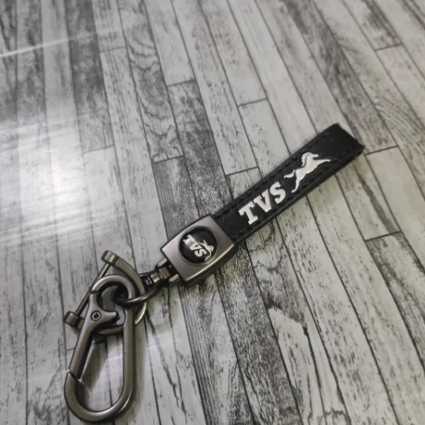 Premium  Key Ring For Bike  Motorcycle Accessories Rainbows Leather Keychain Compatible With Pulsar Key Chain Car Logo Key Chain Accessories Keyring With Logo With Phone Number Plate. 1