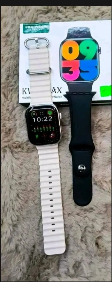 Keqiwear KW19 Max Smart Watch - 2.5D Curve Infinity Display with Double Strap Multifunctional Series 9 Smartwatch 1