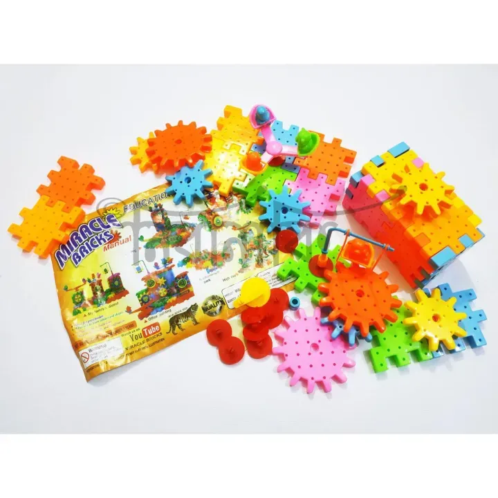 Miracle Bricks Educational DIY Kids Learning Toys 104 Pieces Brain Development Creative Intelligent Building Lego Blocks Best Gift For Children 1