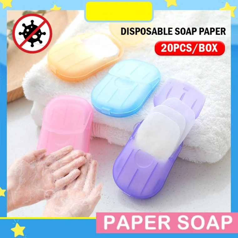 Hand Bath Toiletry Paper Soap Sheets Soap Paper 1