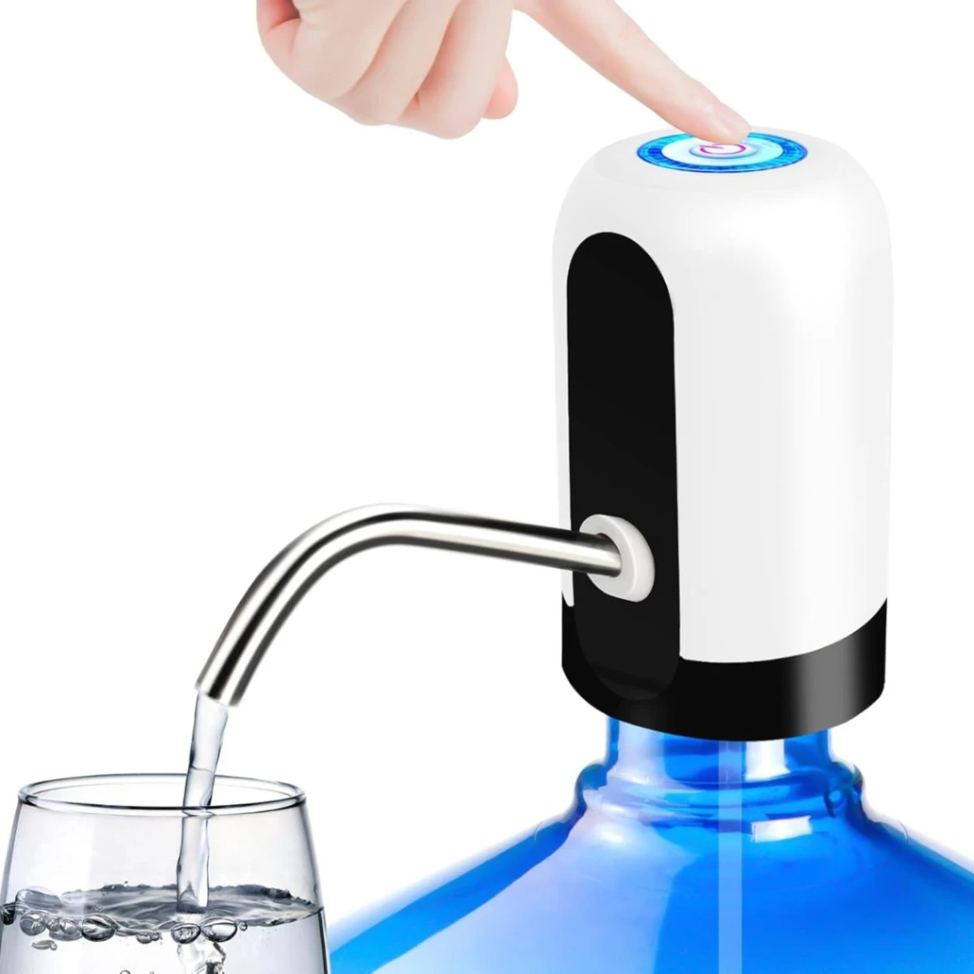 Water bottle pump charging via USB automatic drinking water pump Portable Electric dispenser for switch dispensador 1