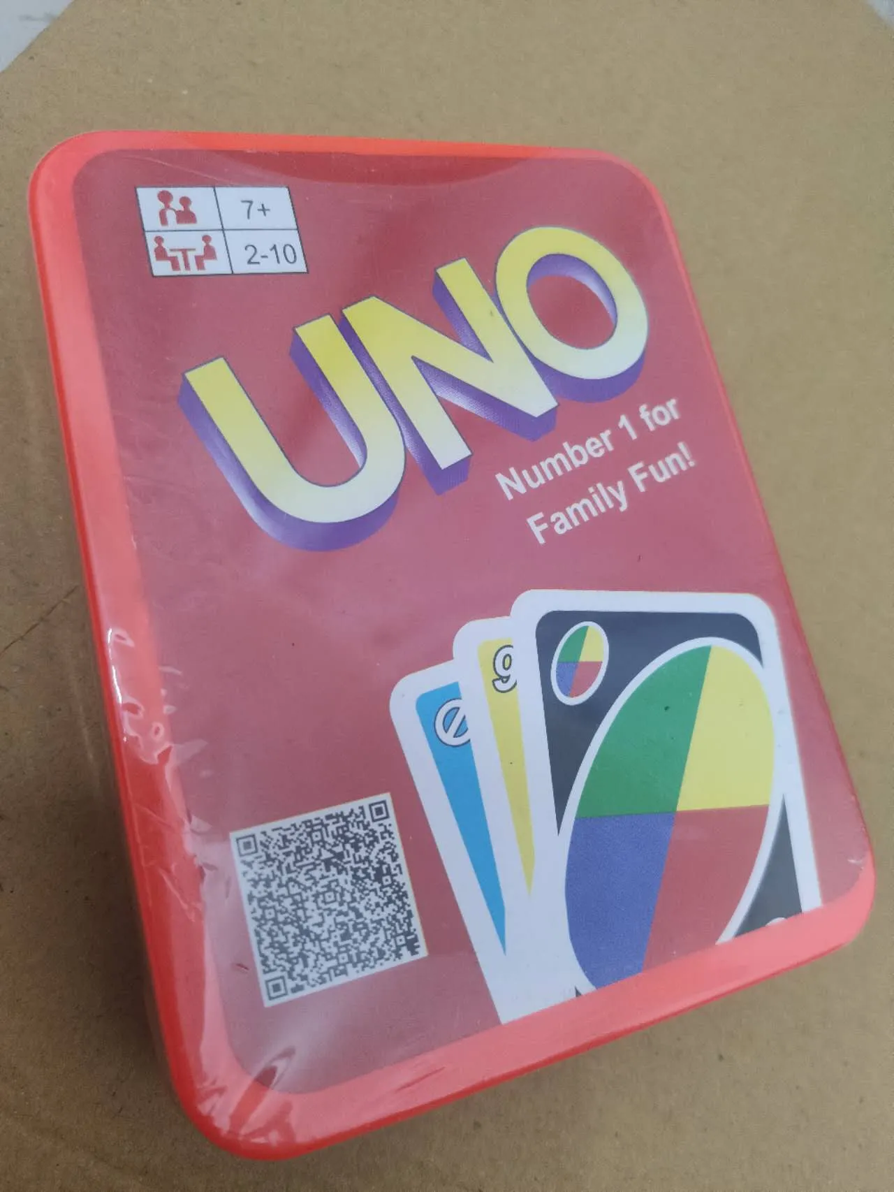 Protivas Uno Card Game With Plastic Box and 108 Pcs High Quality Cards For Family & Friend Play 1