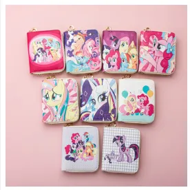 Cute cartoon wallet, children's card holder, small bag for elementary school students, headphones, coins 2