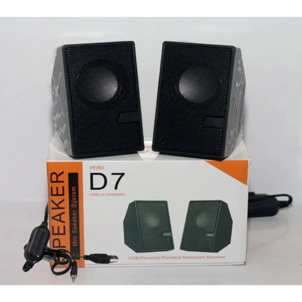 D7 Multimedia Speaker Mini Usb 2.0 - Speaker - Portable