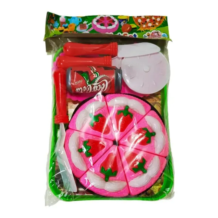 Exclusive tree pizza cutting set toy for kids 1