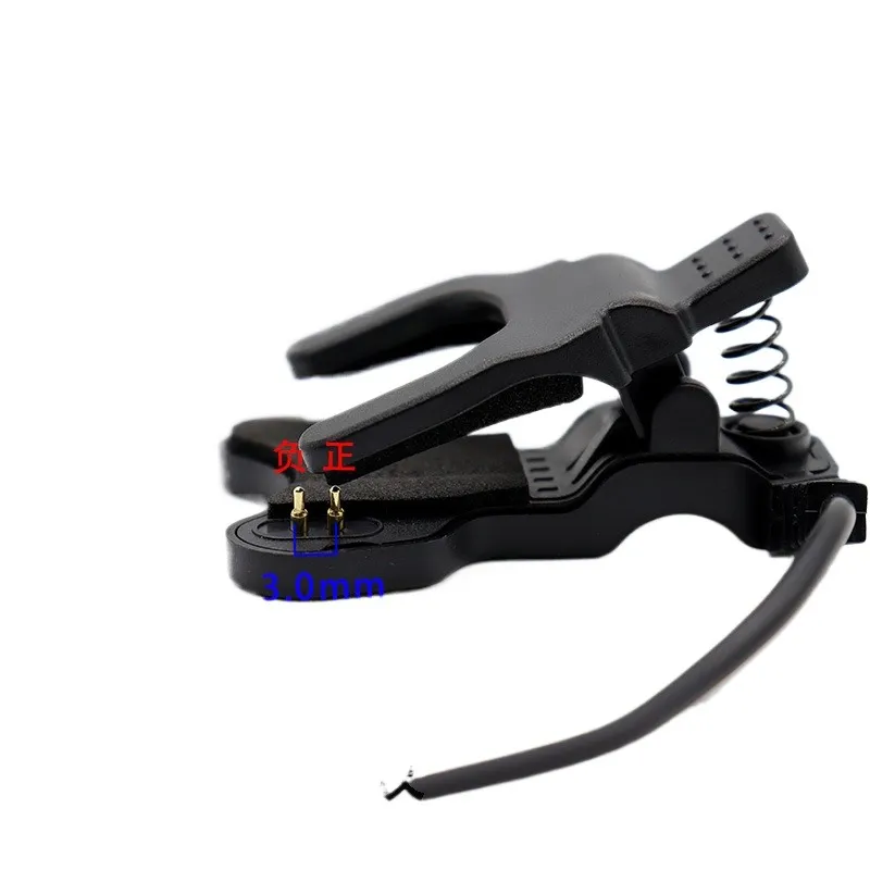 Smart Watch Universal Usb Charging Cable Black 2 Pin  Charger Clip 2