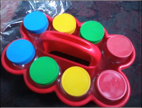 Kitchen Spice kuta 8 Piece set Plastic Spice 8 Piece Box Set 3