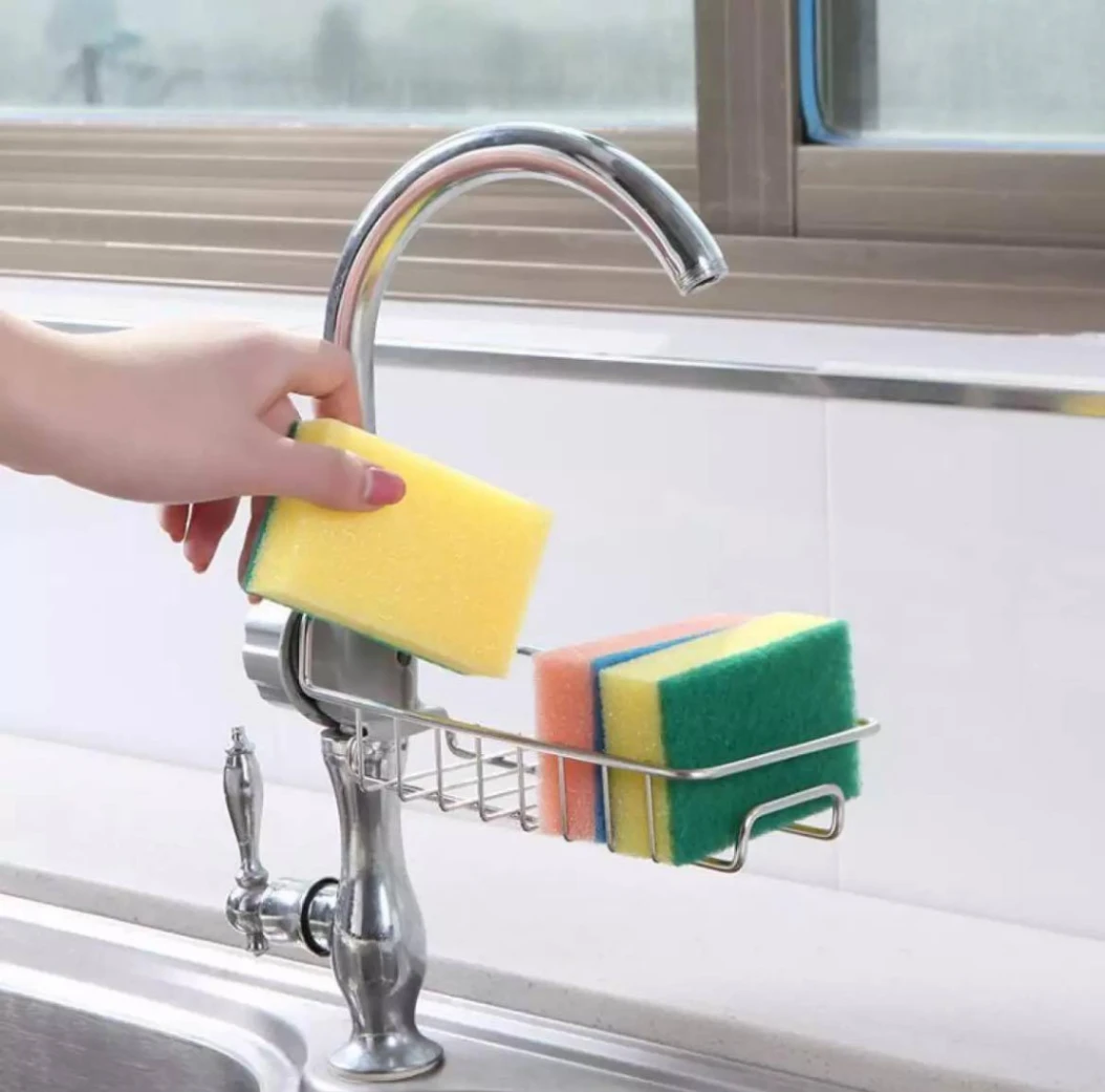 Faucet Rack Kitchen Sink Organizer Holder-1Pcs 5
