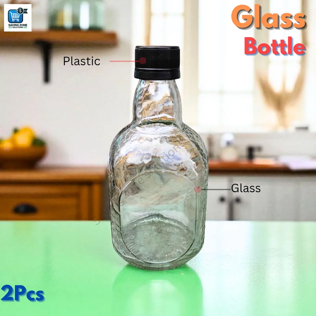 180 ml 375 ml Premium Glass Water Bottle Set Reusable Eco Friendly Glass Bottles for Water Juice Beverages Durable Leak Proof Design for Daily Use 5