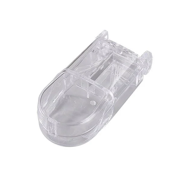 Medicine Cutter Splitter Divide Transparent Storage Case and Storage Box Pill Cutter 2