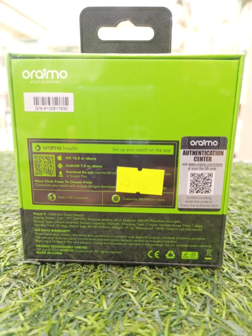 ⌚ Oraimo Watch 5 – Smart Life on Your Wrist! ⌚ 3