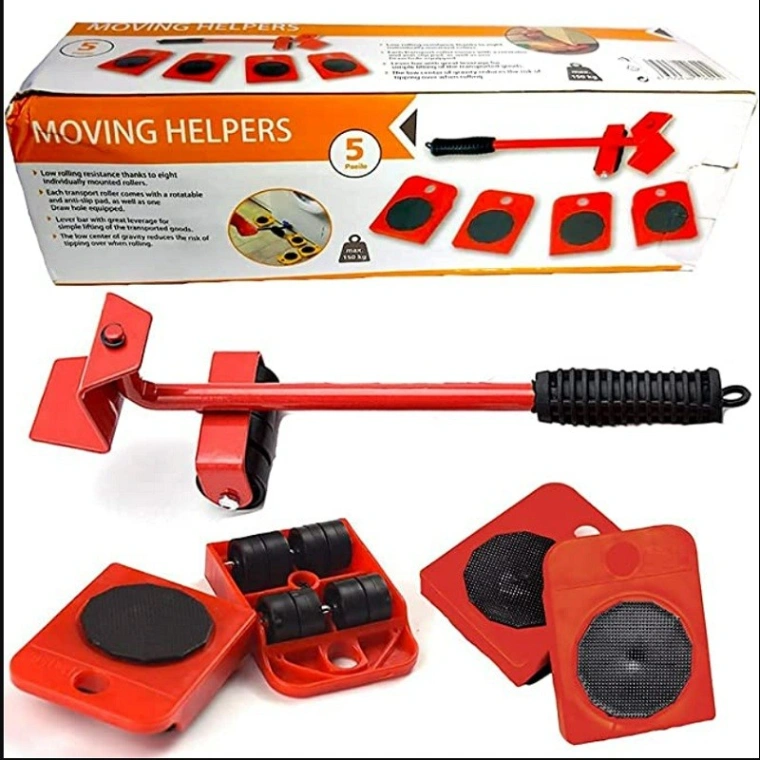 Furniture Easy Moving Tool Set, Heavy Furniture Moving & Lifting System, Maximum Load Weight 7