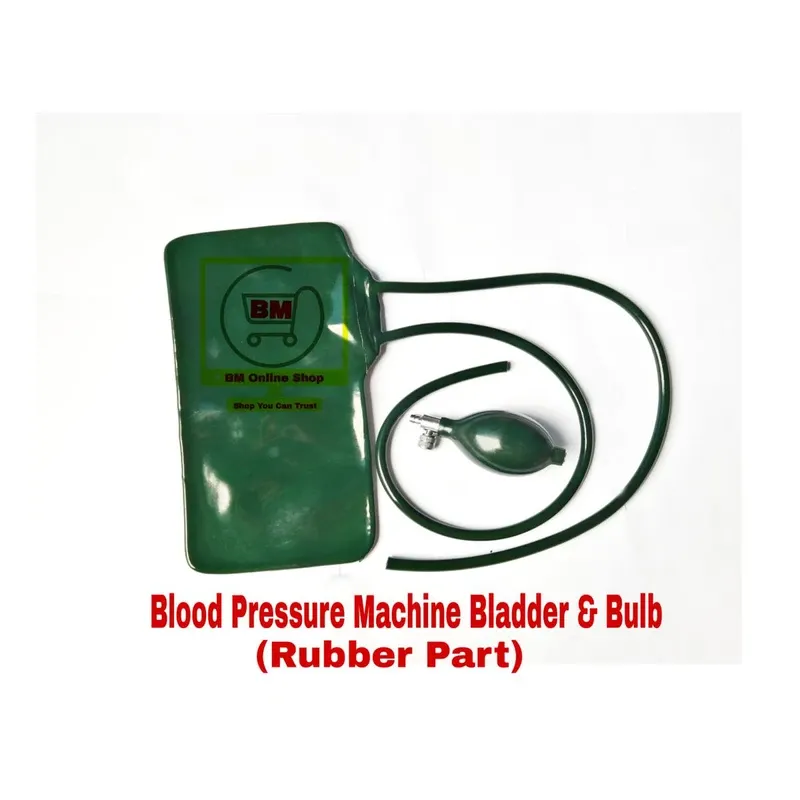 Bladder & Bulb Valve Set for Blood Pressure Monitor - BP Machine Accessories Replacement Tube & Pump Rubber Part 3