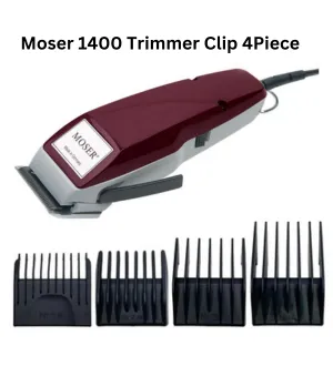German Moser Electric Push Scissor Applicable Limited Comb 4pcs Hair Clipper Limit Comb Replacement Cutting Guide Combs For Moser 1400 3