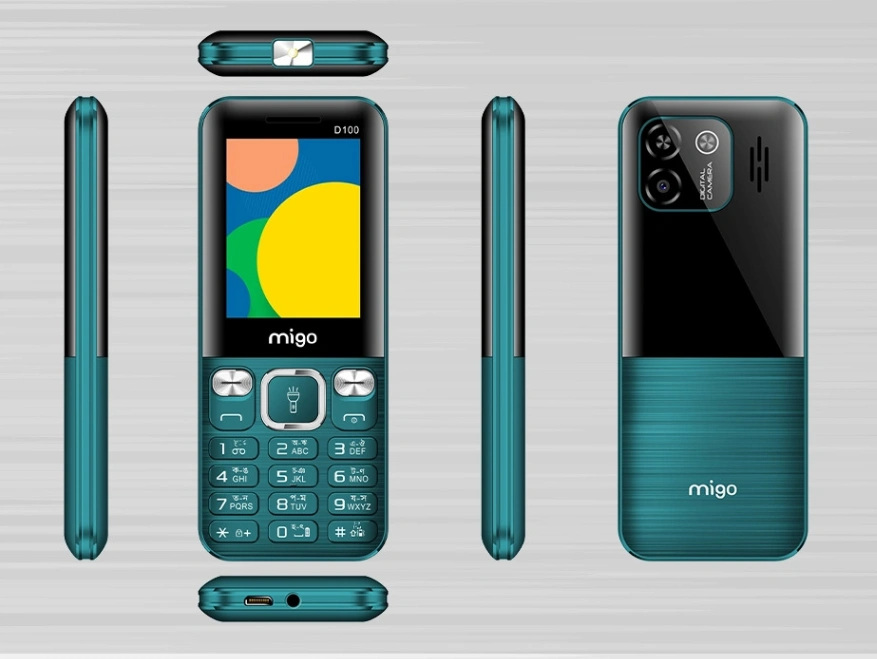 Migo D100 Curvy Feature Phone 2