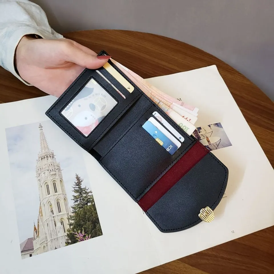Stylish Women Wallet Money Bag Imported From China - Opening Method: Buckle. Bag Shape: Horizontal - Material: Pu Skin Wallet: 3 Fold. 4