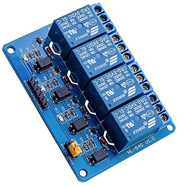 Relay Module DC 5V Single Channel Trigger Relay Control Module With Screw Terminal 1