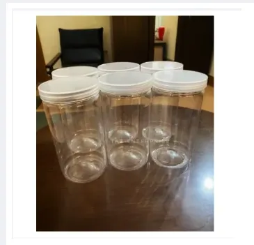 Premium Plastic Jar For Masala Storage 1000Ml |6Pcs| Keep Your Spices Fresh And Organized With These Premium Plastic Jars - Perfect For Masala Storage 2