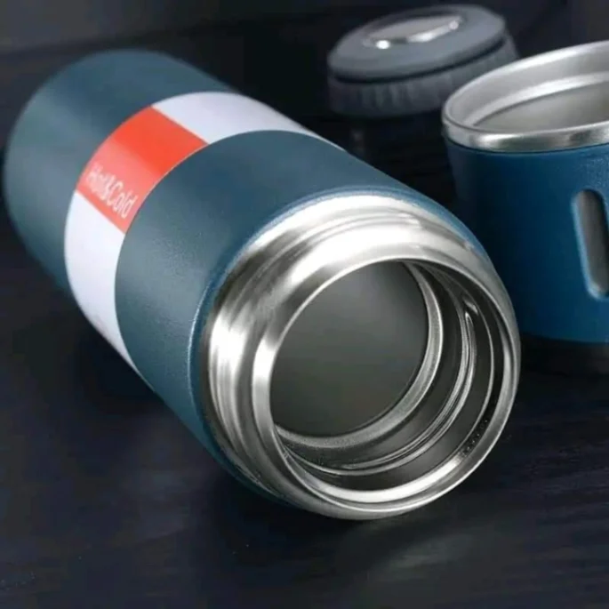 Vacuum Flask Gift Set -Vacuum Flask Set with 3 Cups&#x2F; Stainless Steel Vacuum Flask Set&#x2F; Coffee Mug&#x2F; Tea Mug&#x2F; Travel Mug 4