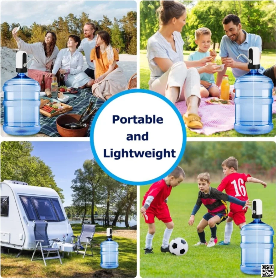Automatic Water Dispenser Pump With Switch And USB Charging 7