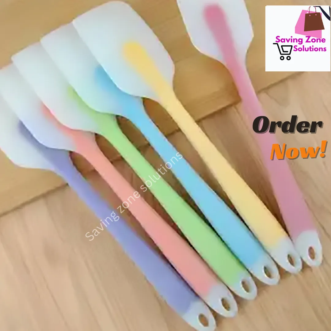 Baking Tools For Cakes Double Silicone Spatula Spoon 1 pcs 2