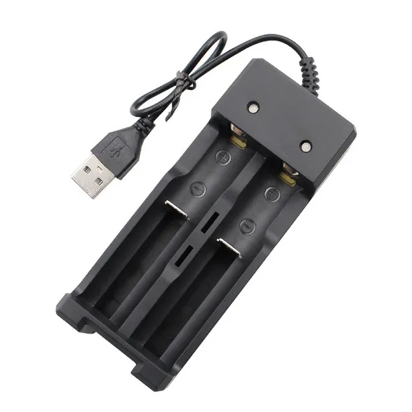 Universal double Charger For 3.7V 18650 16340 14500 Li-ion Rechargeable Battery 3