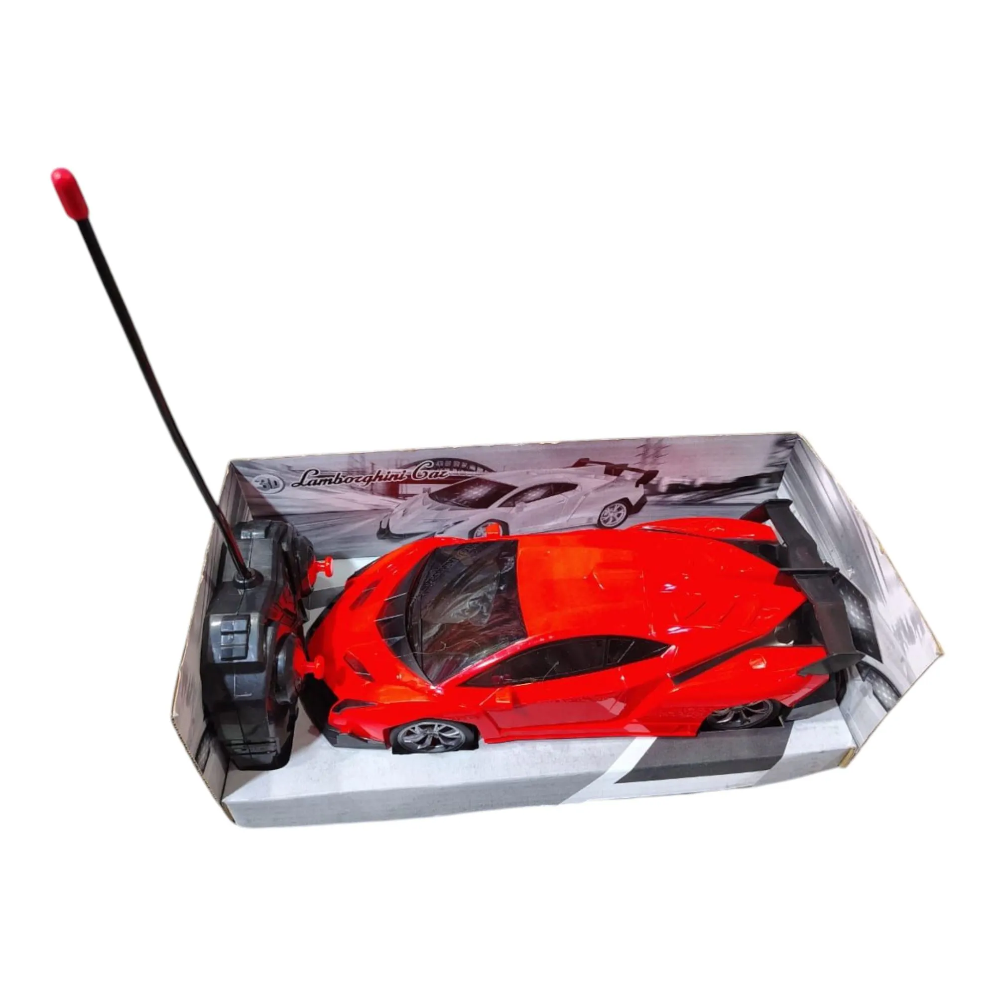 3D Light With Music Rechargeable And Remote Control High Speed Lamborghini Car For Kids 6