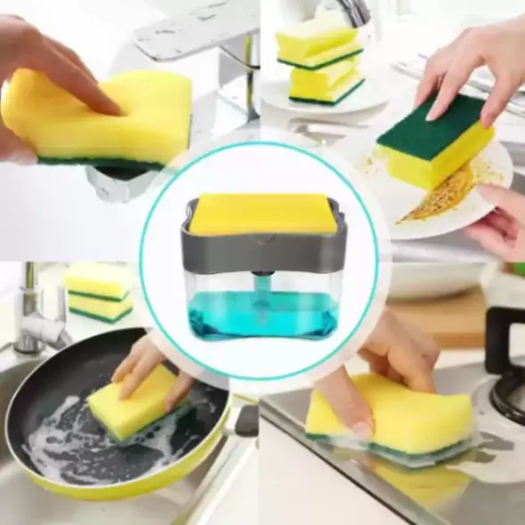Soap Pump &amp; Sponge Caddy 5