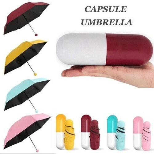 Folding capsule umbrella 5