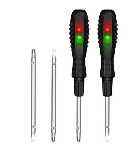 Electrical Test Pen Electrician Multi-Functional Cross-Shaped Dual-Purpose Strong Magnetic Screwdriver Multi-Purpose Line Detection Electric Test Pen(Made in China) 3