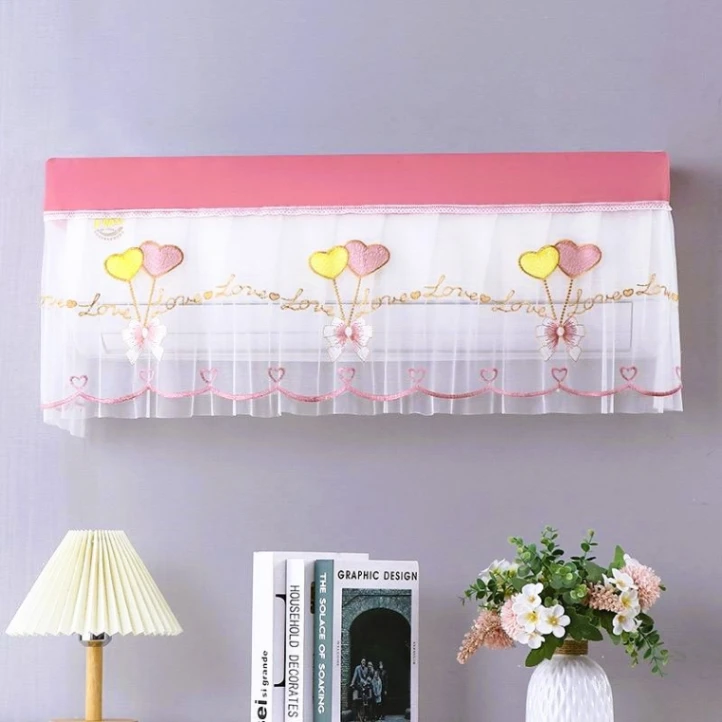 99cm/1Ton Embroidered Net Split AC Cover 5