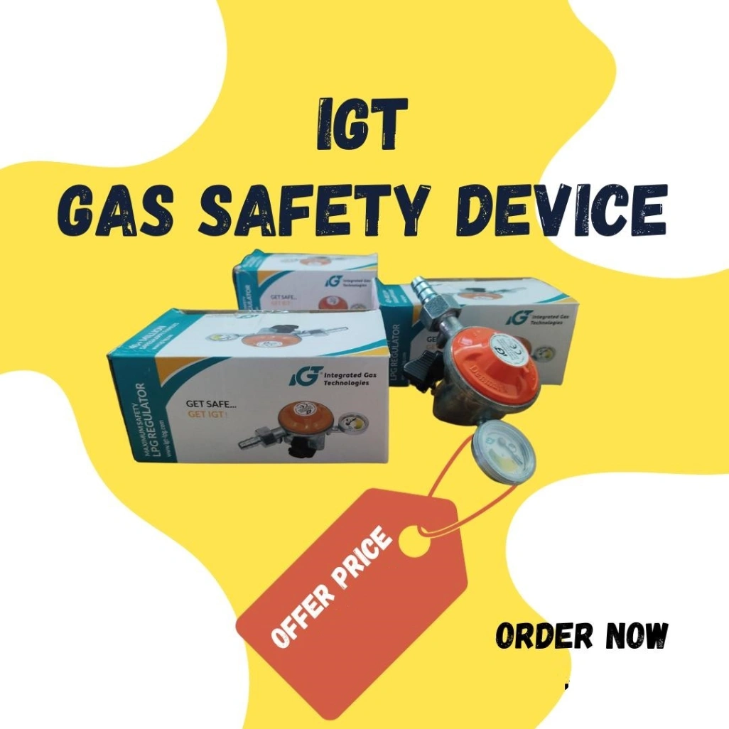 IGT A122si LPG Gas Safety Regulator sefti 6
